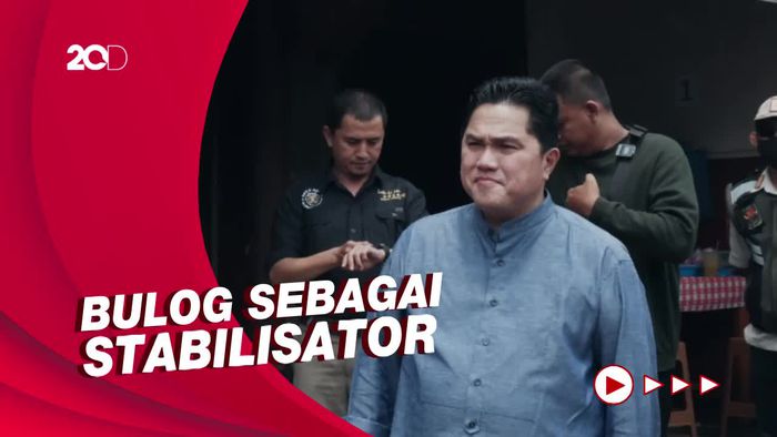 Bulog Tak Masuk Holding Pangan BUMN, Erick: Fokus Jadi Pengendali Harga