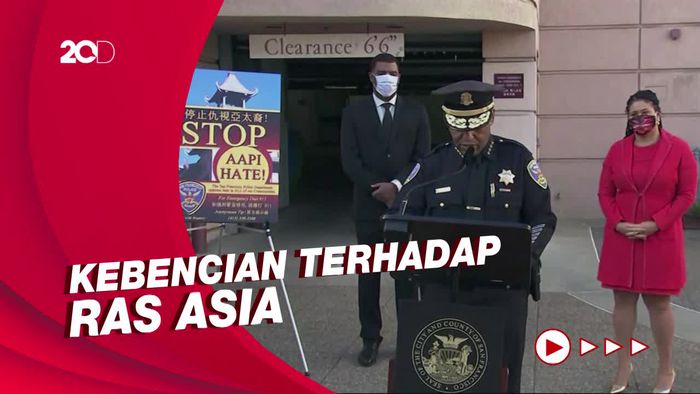 Kasus Kebencian Rasial di San Fransisco Meningkat