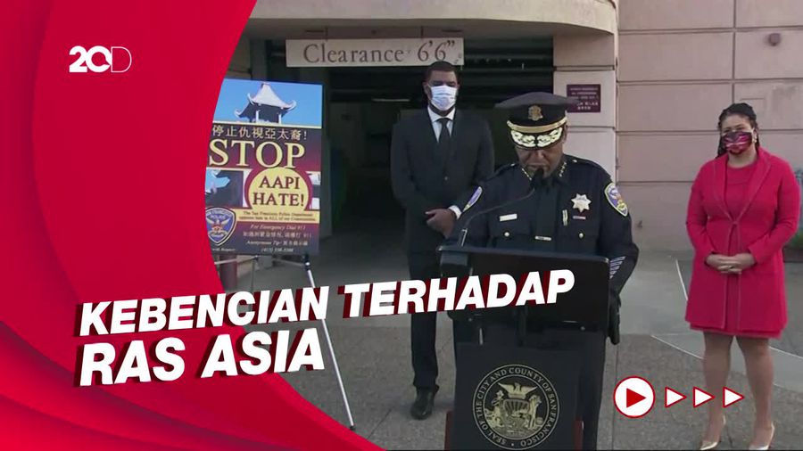 Kasus Kebencian Rasial di San Fransisco Meningkat