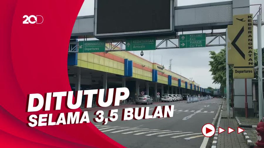 Penampakan Sepinya Bandara Halim yang Ditutup untuk Revitalisasi