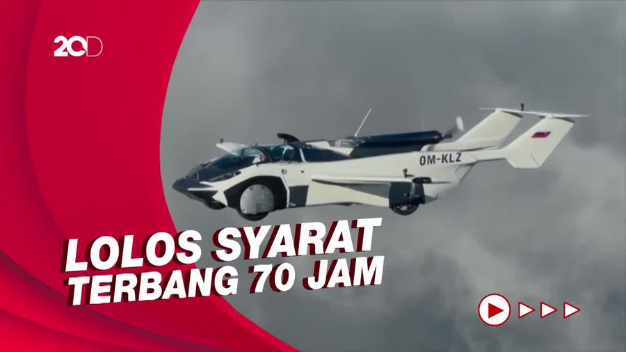 Mobil Terbang Lolos Uji Kelayakan Eropa