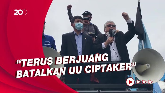 Legislator PKS Temui Massa Buruh: Kami Tegas Menolak UU Ciptaker!