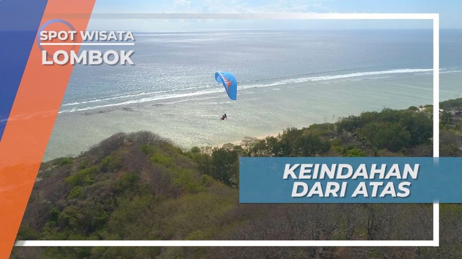 Keindahan Pemandangan dari Ketinggian, Lombok