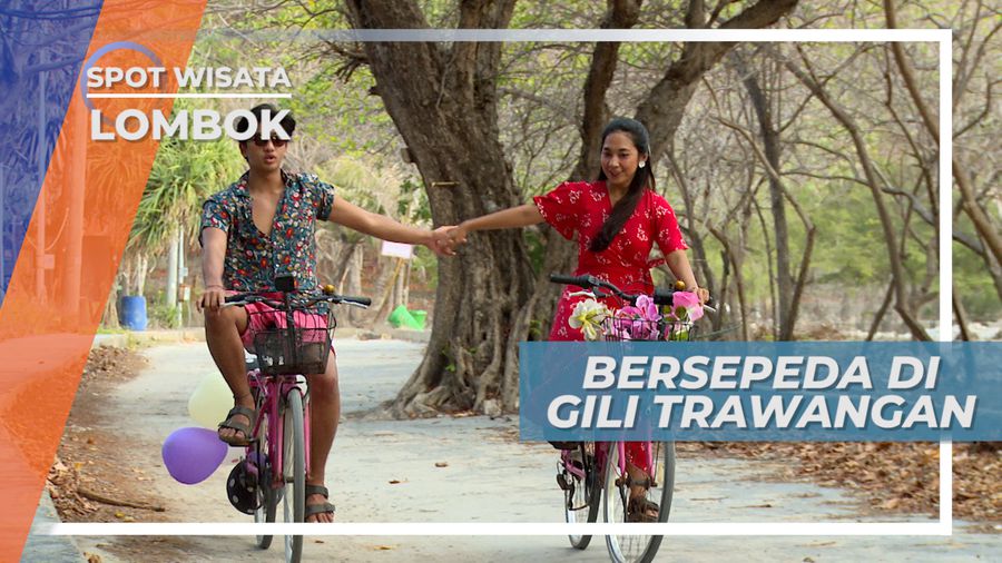 Gowes Seru di Gili Trawangan Lombok