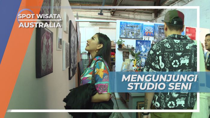 Berkeliling Studio Seni, Melihat Koleksi Lukisan yang Keren Abis di Melbourne Australia