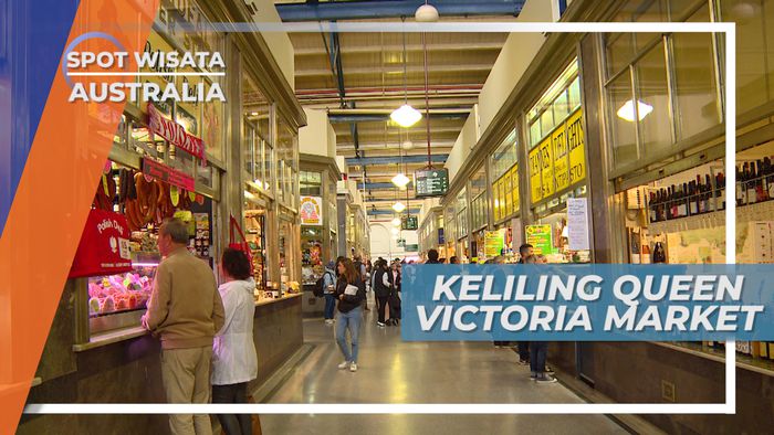 Mengunjungi Pusat Perbelanjaan Queen Victoria di Pusat Kota Melbourne Australia