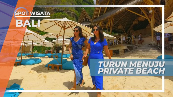 Ketenangan Bersantai di Private Beach, Bali