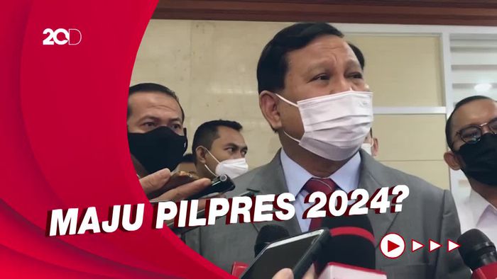 Saat Tawa Prabowo Pecah Ditanya soal Deklarasi Capres