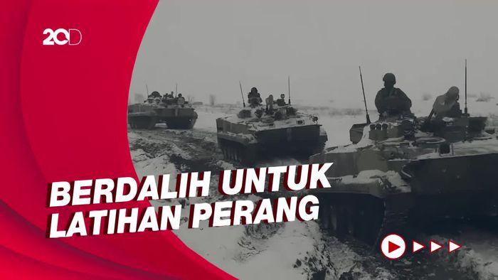 Rusia Kembali Mobilisasi Pasukan ke Perbatasan Ukraina