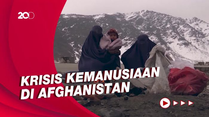 Kedinginan! 23 Juta Warga Afghanistan Tak Punya Makanan