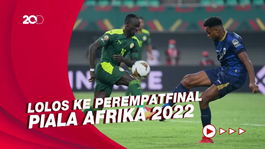 Meski Terluka, Sadio Mane Tetap Cetak Gol untuk Senegal