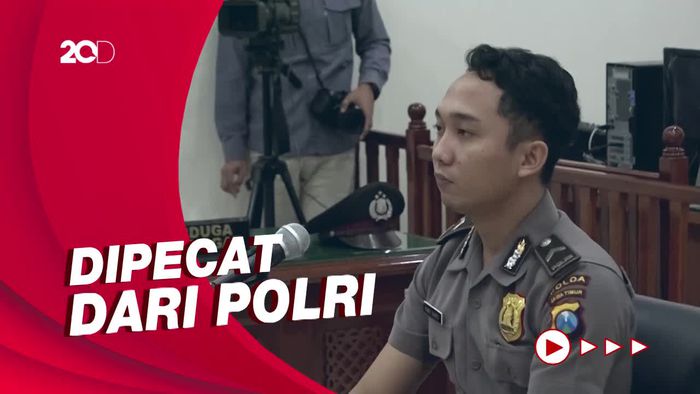 Raut Tegang Bripda Randy Saat Sidang Kode Etik