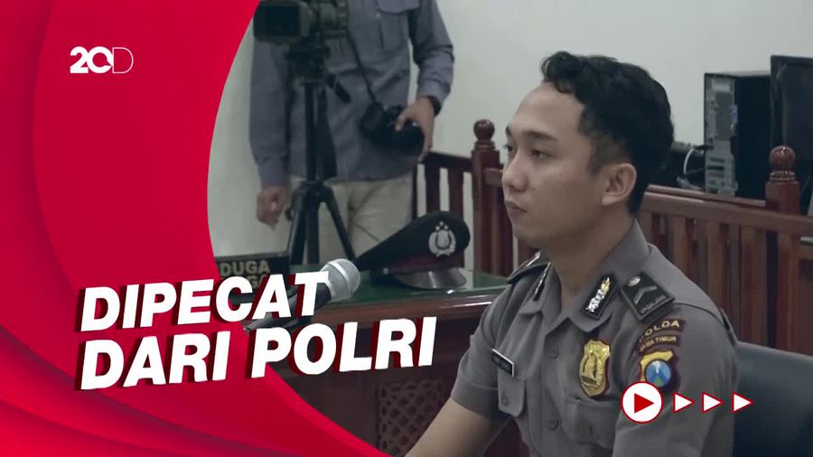 Raut Tegang Bripda Randy Saat Sidang Kode Etik