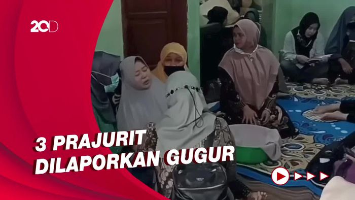 Serda Rizal Gugur Ditembak KKB Papua, Rumah Duka Diselimuti Isak Tangis