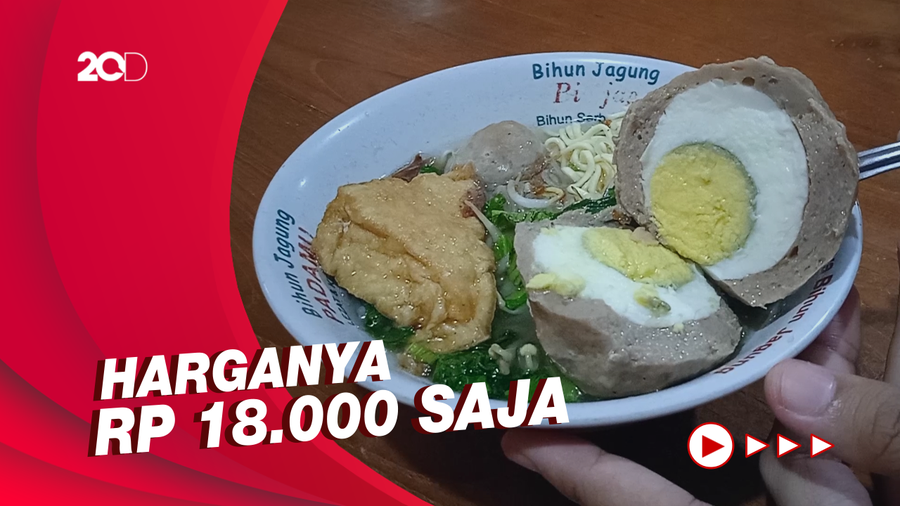 Sedap Nikmat Bakso Rudal di Warung Bakso Pak H. Mien