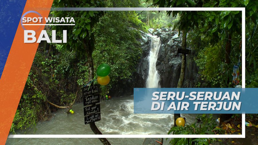 Bertambah Umur, Berucap syukur di Air Terjun Yang Luar Biasa, Aling-Aling Buleleng Bali