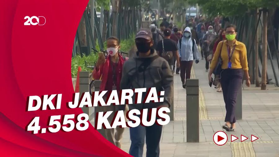 Sebaran 9.095 Kasus Covid-19 Per 28 Januari, DKI Tertinggi Disusul Jabar