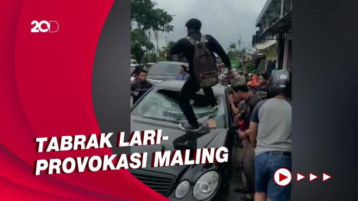 Diteriaki Maling, Mobil Mercy di Bantul Jadi Sasaran Warga