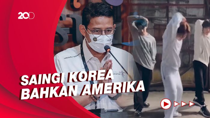 Unggah Video NCT Joget Koplo, Sandiaga Apresiasi Sektor Ekonomi Kreatif