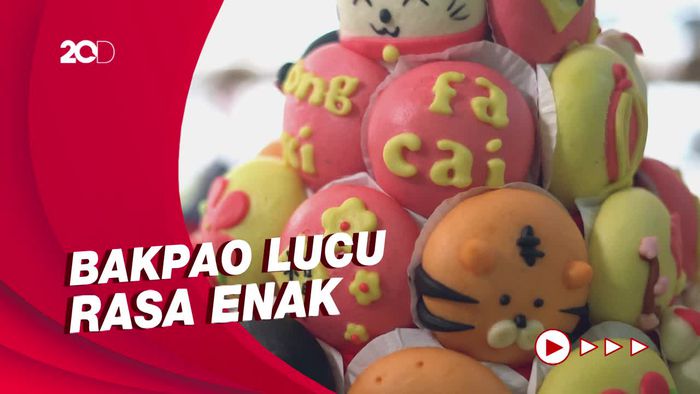Gemasnya Bakpao Karakter Khas Imlek di Solo