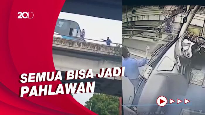 Gagalkan Aksi Bunuh Diri, Sopir TransJakarta akan Diberi Penghargaan