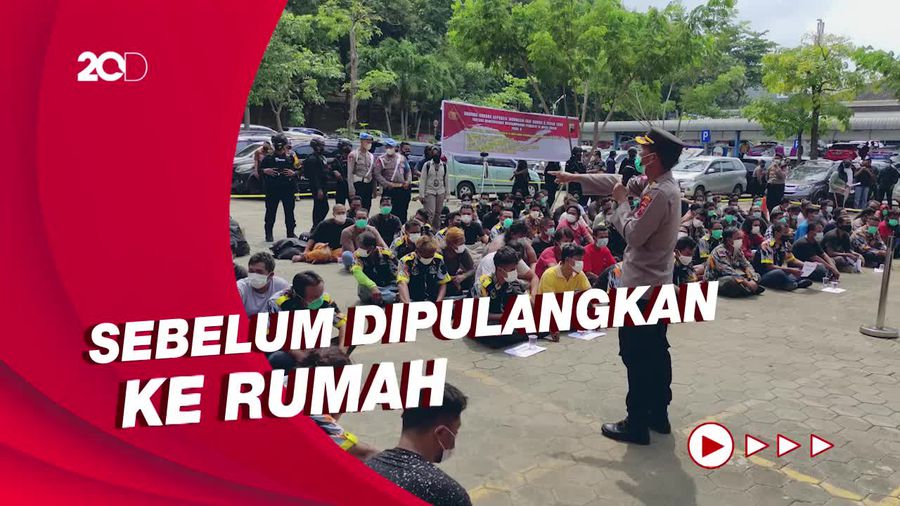 168 Anggota GMBI Dikumpulkan di Polda Jateng Usai Bentrok di Jabar