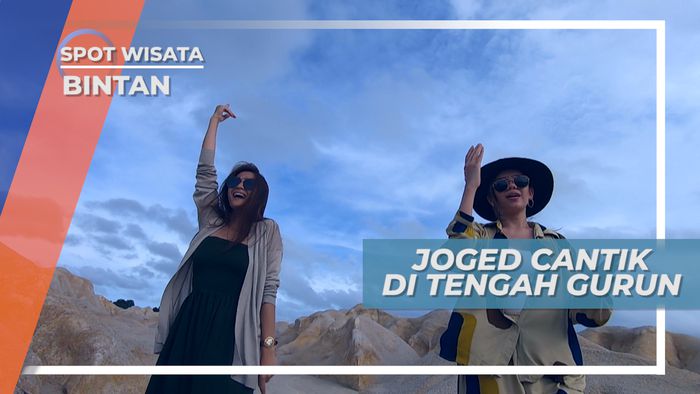 Seru-seruan, Habiskan Waktu di Tengah Gurun Pasisr Telaga Biru, Bintan