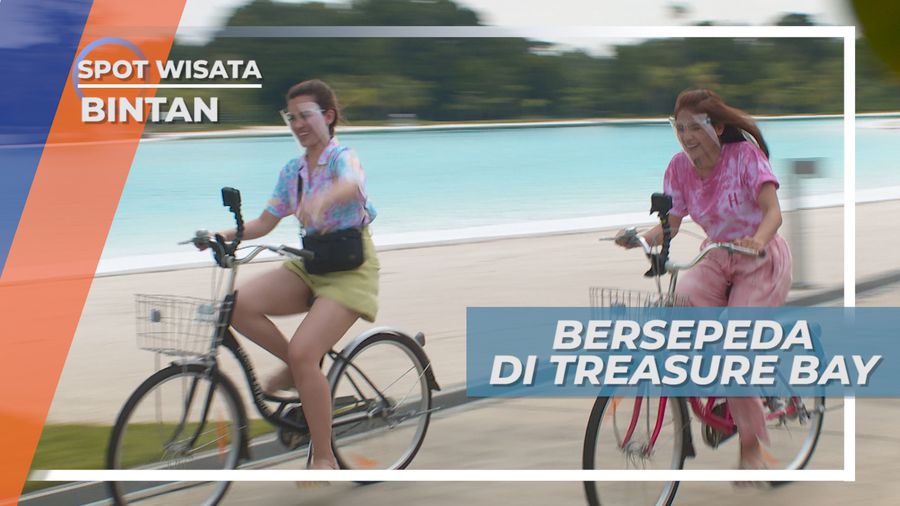 Bersepeda Berkeliling Kolam Renang Terbesar se-Asia Tenggara, Bintan