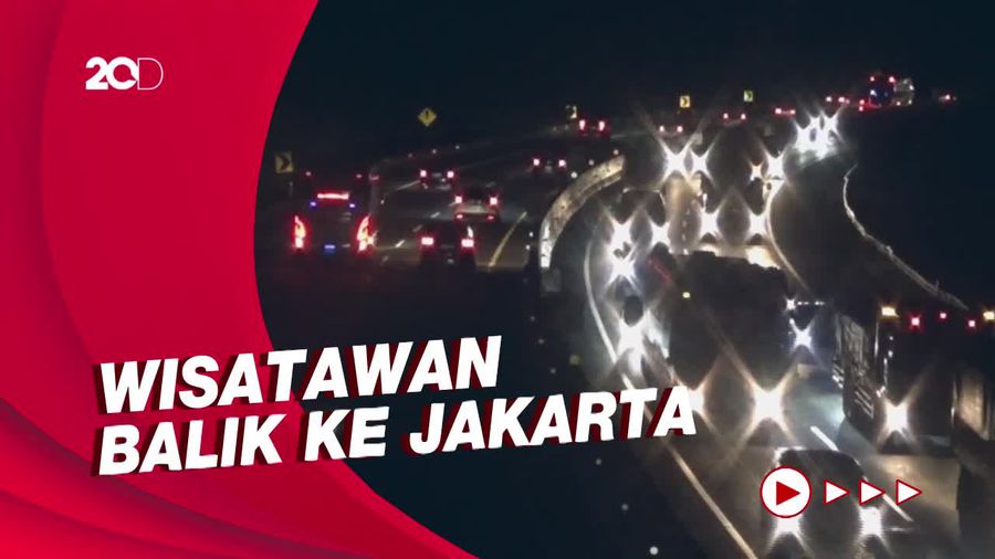 Tol Cipularang Padat Jelang Libur Imlek