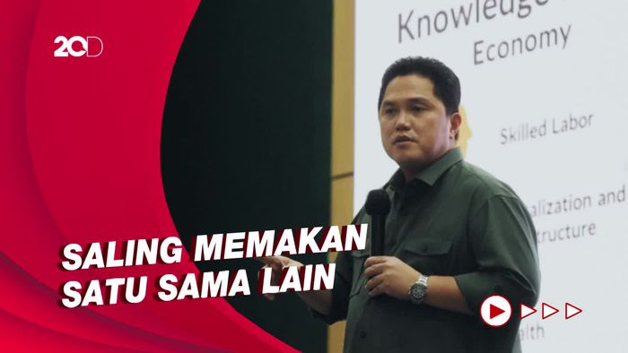 Erick Thohir: Sekarang Telkom dan Telkomsel Tak Boleh Kanibal