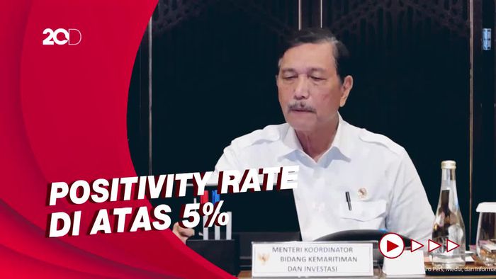 Luhut Ungkap Kasus Covid di Jawa-Bali Masih Didominasi DKI