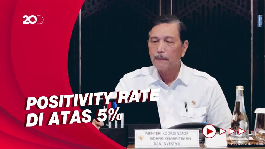 Luhut Ungkap Kasus Covid di Jawa-Bali Masih Didominasi DKI
