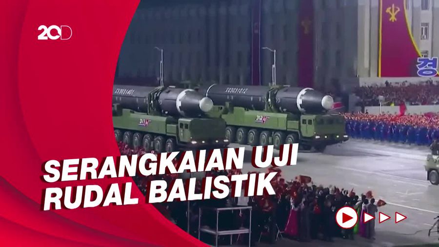 Korea Utara Pamer Kemajuan Teknologi Rudal Balistik