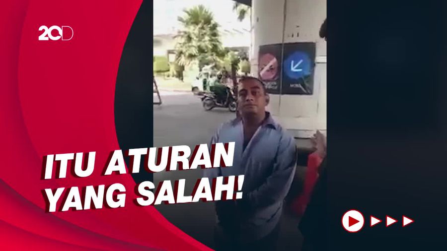 Aduh! Pria di Medan Ngotot Tolak Pakai Masker Saat Razia