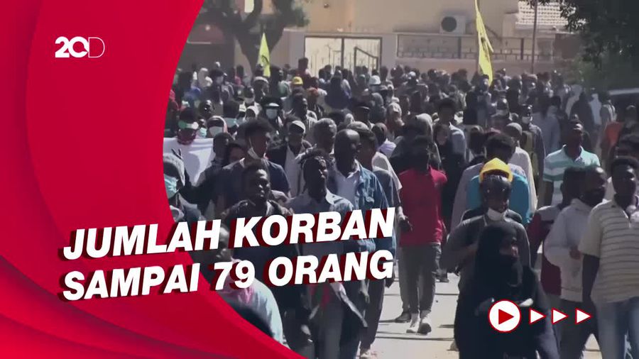Kematian Warga Sipil Akibat Demo Anti-Kudeta di Sudan Terus Bertambah