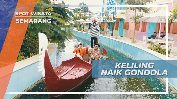 Berperahu Menikmati Panorama Ala Eropa di Dusun Semilir Semarang 