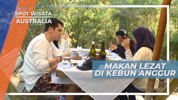 Makan Lezat di Kebun Anggur Montalto Australia