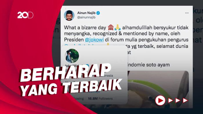Namanya Disebut Jokowi, Ini Respons Ainun Najib