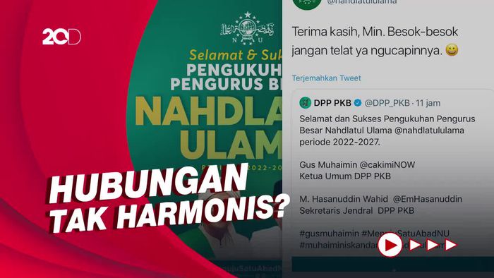 Waduh! NU Sindir PKB Gegara Telat Ucapkan Selamat