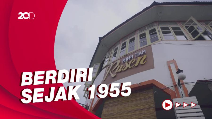 Menilik Kedai Kopi Tiam Rusen yang Spesial di Singkawang