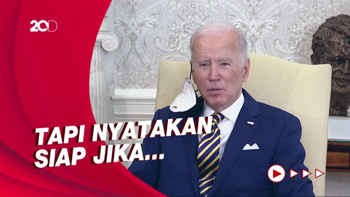 Joe Biden Utamakan Diplomasi Untuk Kurangi Ketegangan Rusia-Ukraina