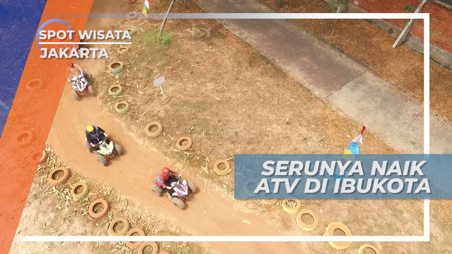 Seru-seruan Tancap Gas, Bermain ATV di Ibukota, Jakarta
