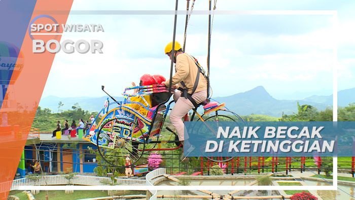 Becak Melayang ala Sukamakmur Bogor