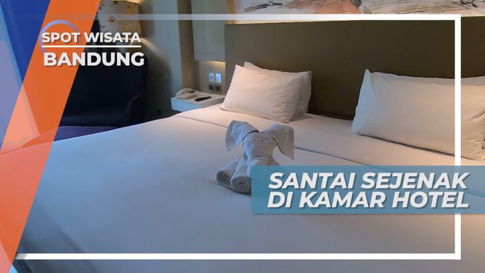 Santai Sejenak, Menikmati Nyamannya Kamar Hotel Mewah, Bandung