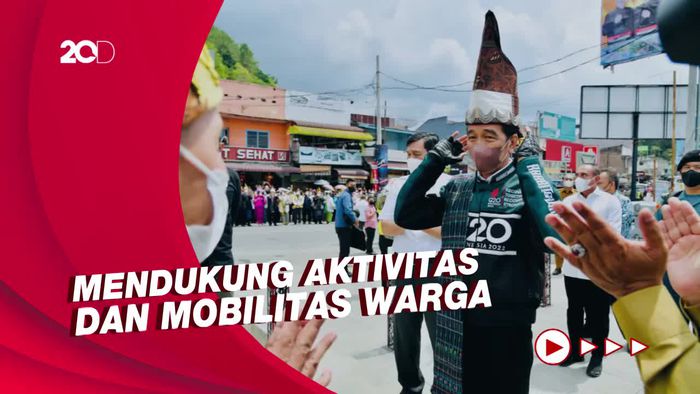 Jokowi Resmikan 7 Pelabuhan & Empat KMP di Kawasan Danau Toba