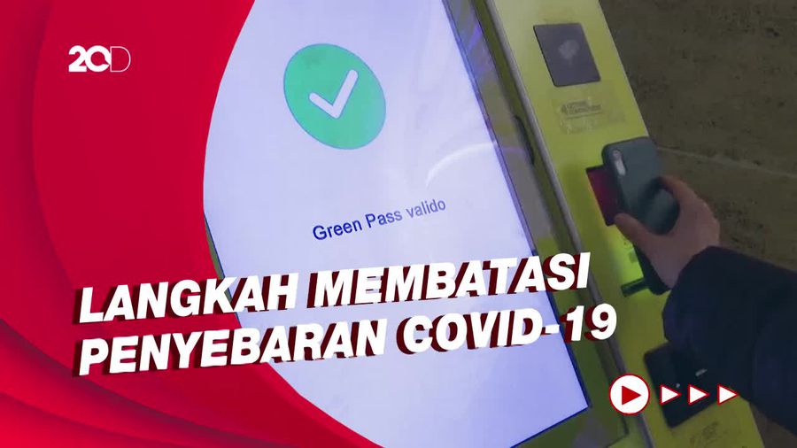Italia Membatasi Aktivitas Warga yang Belum Divaksinasi