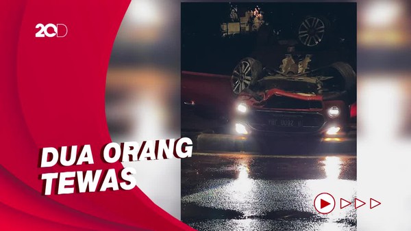 Remuk! Penampakan Mini Cooper Usai Kecelakaan di Kelapa Gading