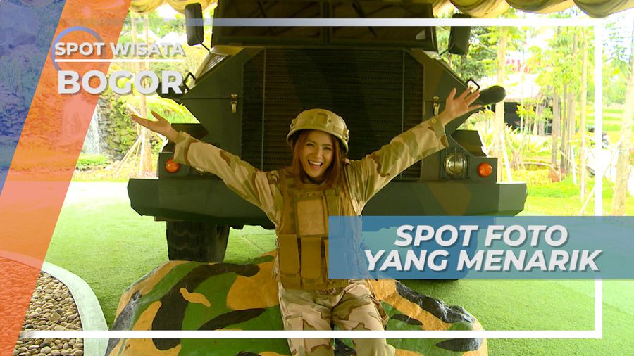 Tank Tempur Menjadi Target Foto Pertama di Cipayung Megamendung Bogor