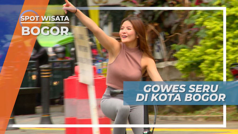 Serunya Mengayuh Sepeda di Kota Hujan Bogor