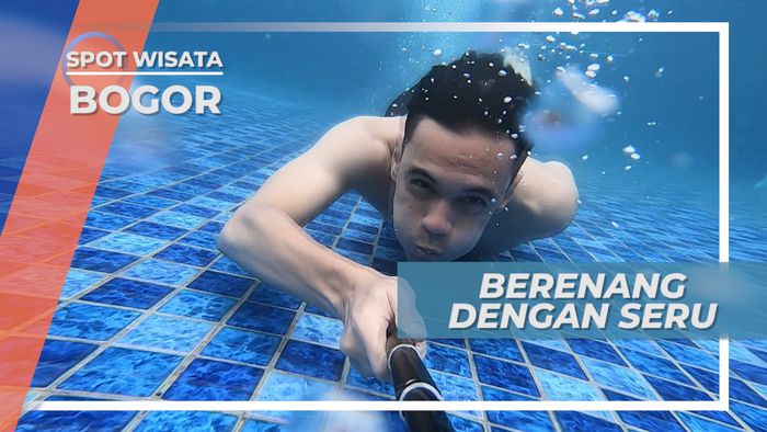 Berenang Seru di Kolam Kawasan Wisata Bogor